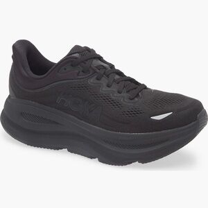 Hoka Men's Bondi 9 Athletic Shoes - Black/Black